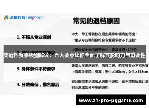 美冠杯赛事级别解读：五大要点让你全面了解其影响力与重要性