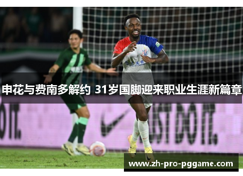 申花与费南多解约 31岁国脚迎来职业生涯新篇章